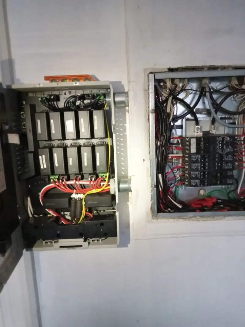 Electrical panel upgrade completed for Indoor Lighting Installation in McGehee